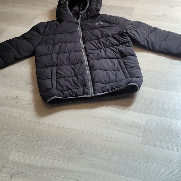 Kids Boys Jackets & Vest Little Boys' UA Pronto Puffer Jacket size large - Picture 5 of 6